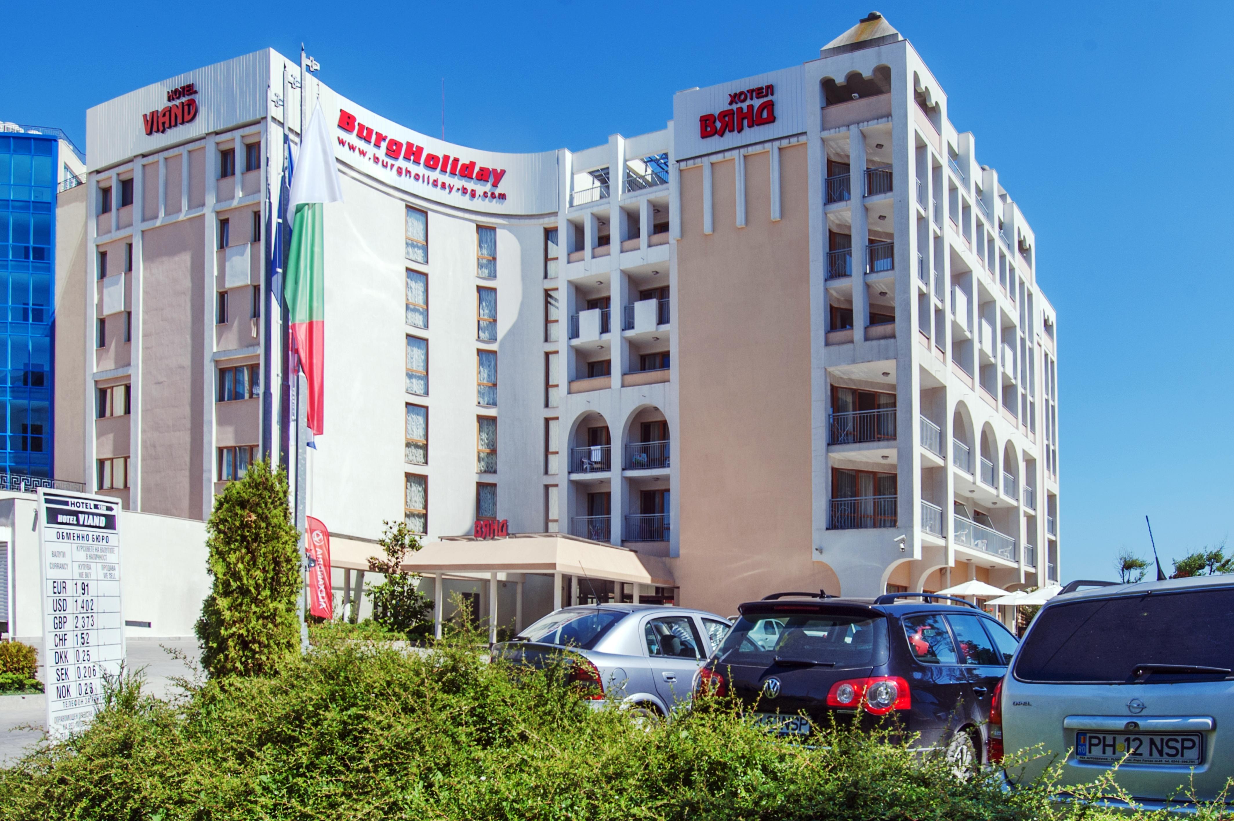 Viand Hotel Sunny Beach Eksteriør billede